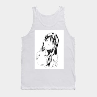 Anime girl Tank Top